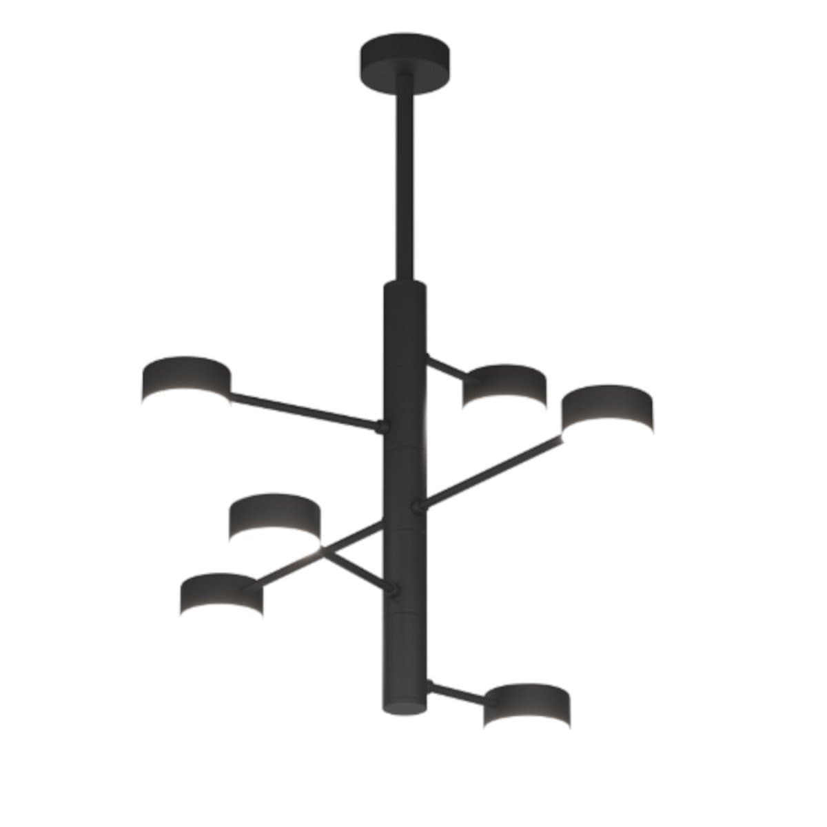 Lampadario moderno Top Light OCTOPUS 1227 6 GX53 LED orientabile metallo - 16