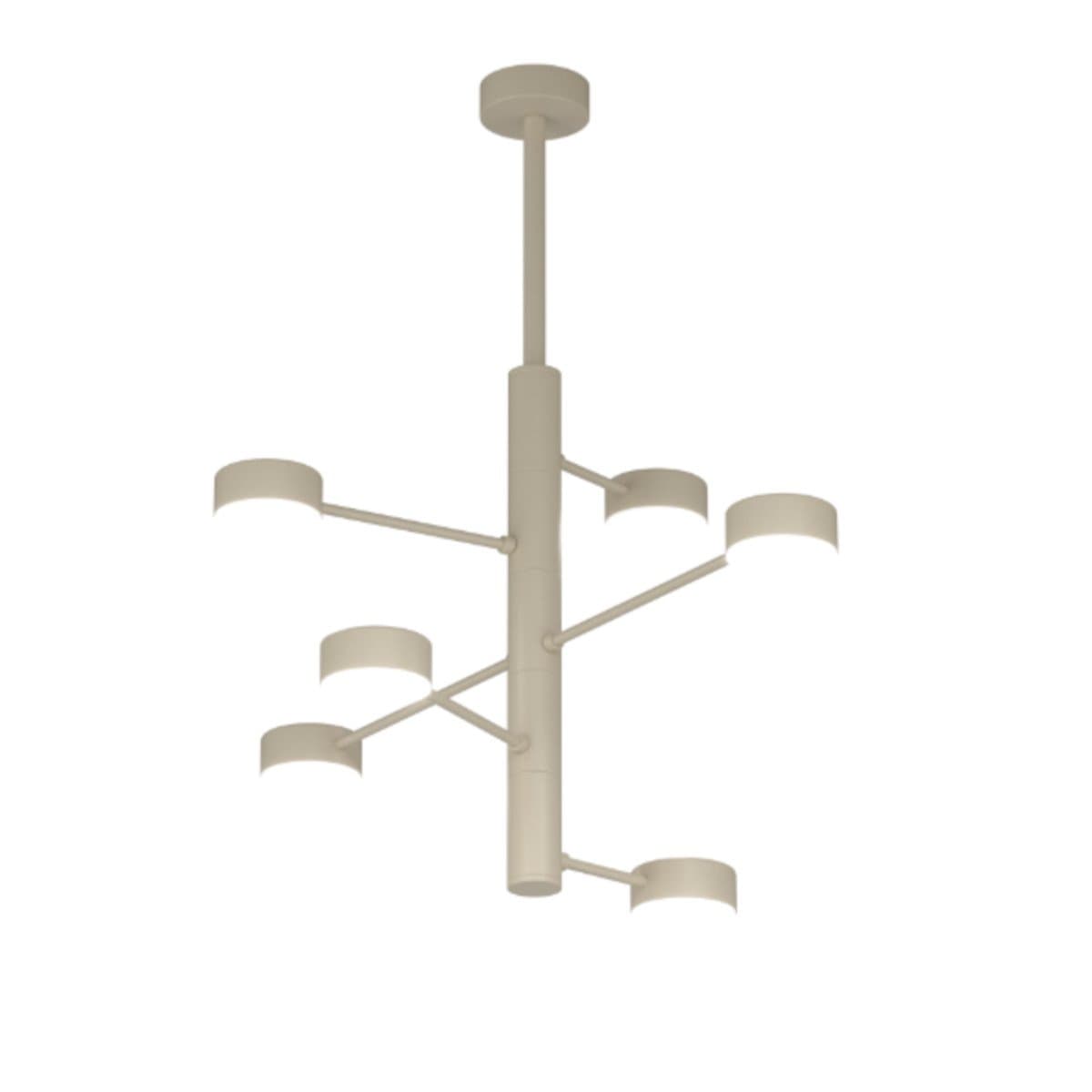 Lampadario moderno Top Light OCTOPUS 1227 6 GX53 LED orientabile metallo - 18