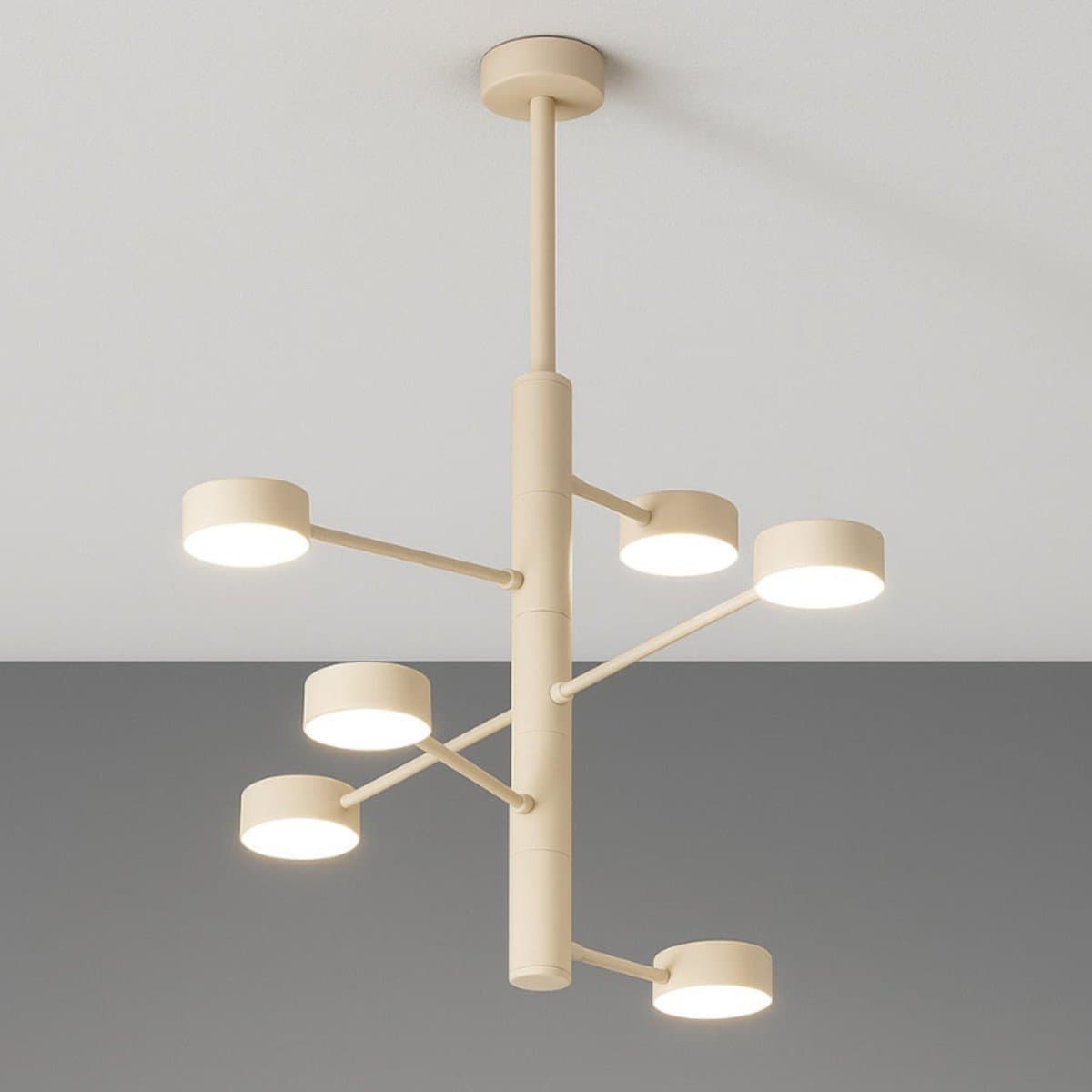 Lampadario moderno Top Light OCTOPUS 1227 6 GX53 LED orientabile metallo - 2