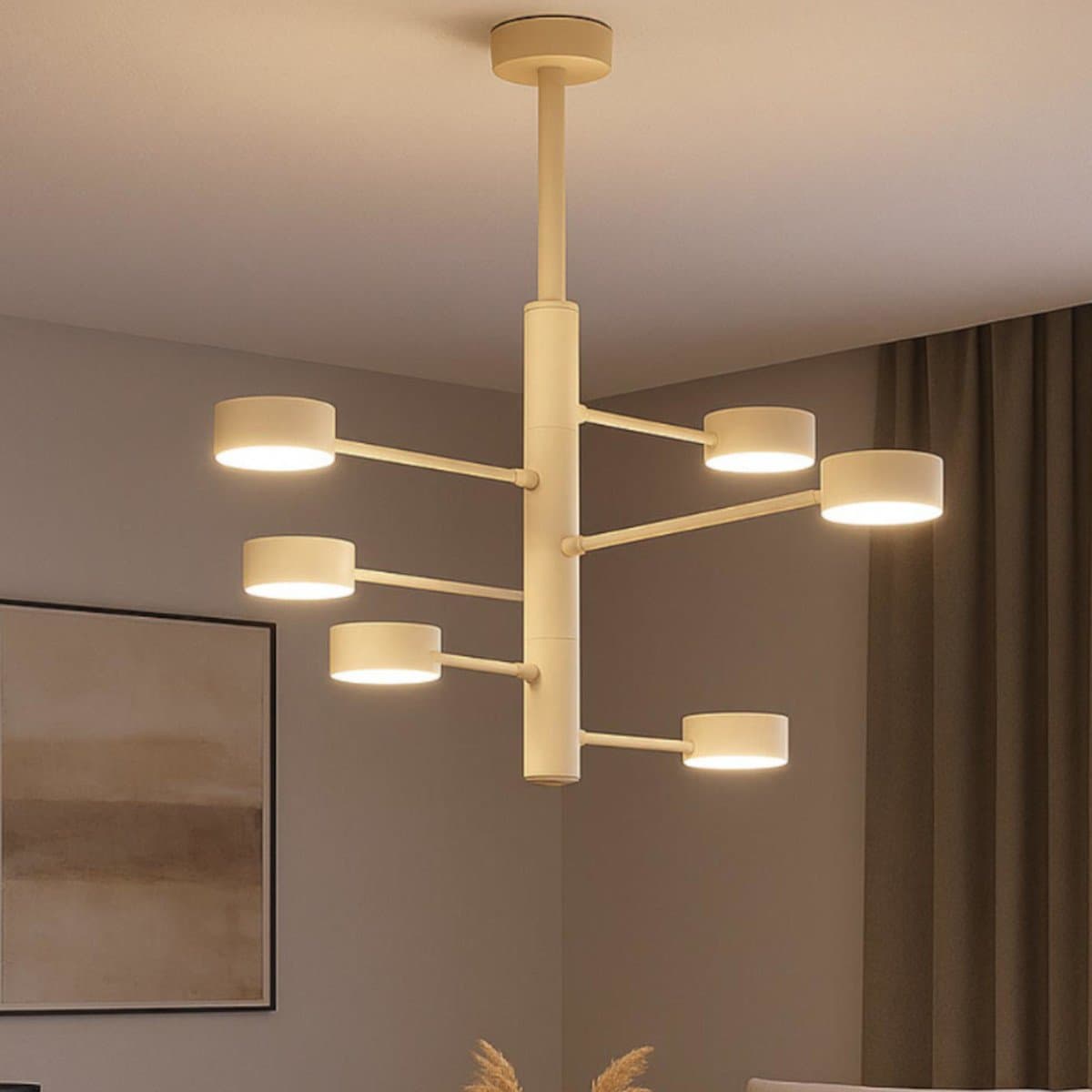 Lampadario moderno Top Light OCTOPUS 1227 6 GX53 LED orientabile metallo - 3