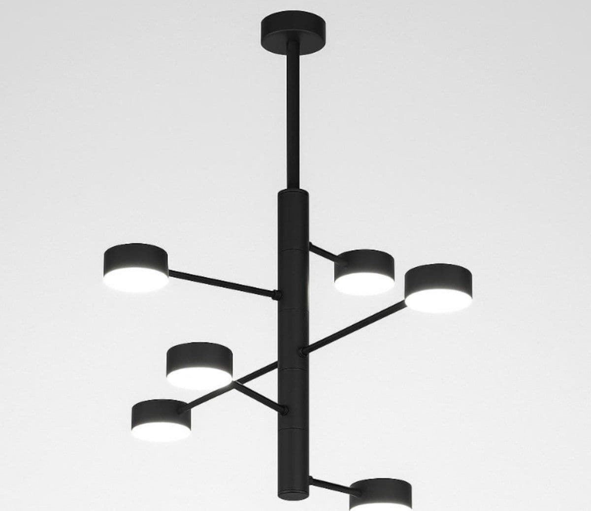 Lampadario moderno Top Light OCTOPUS 1227 6 GX53 LED orientabile metallo - 5