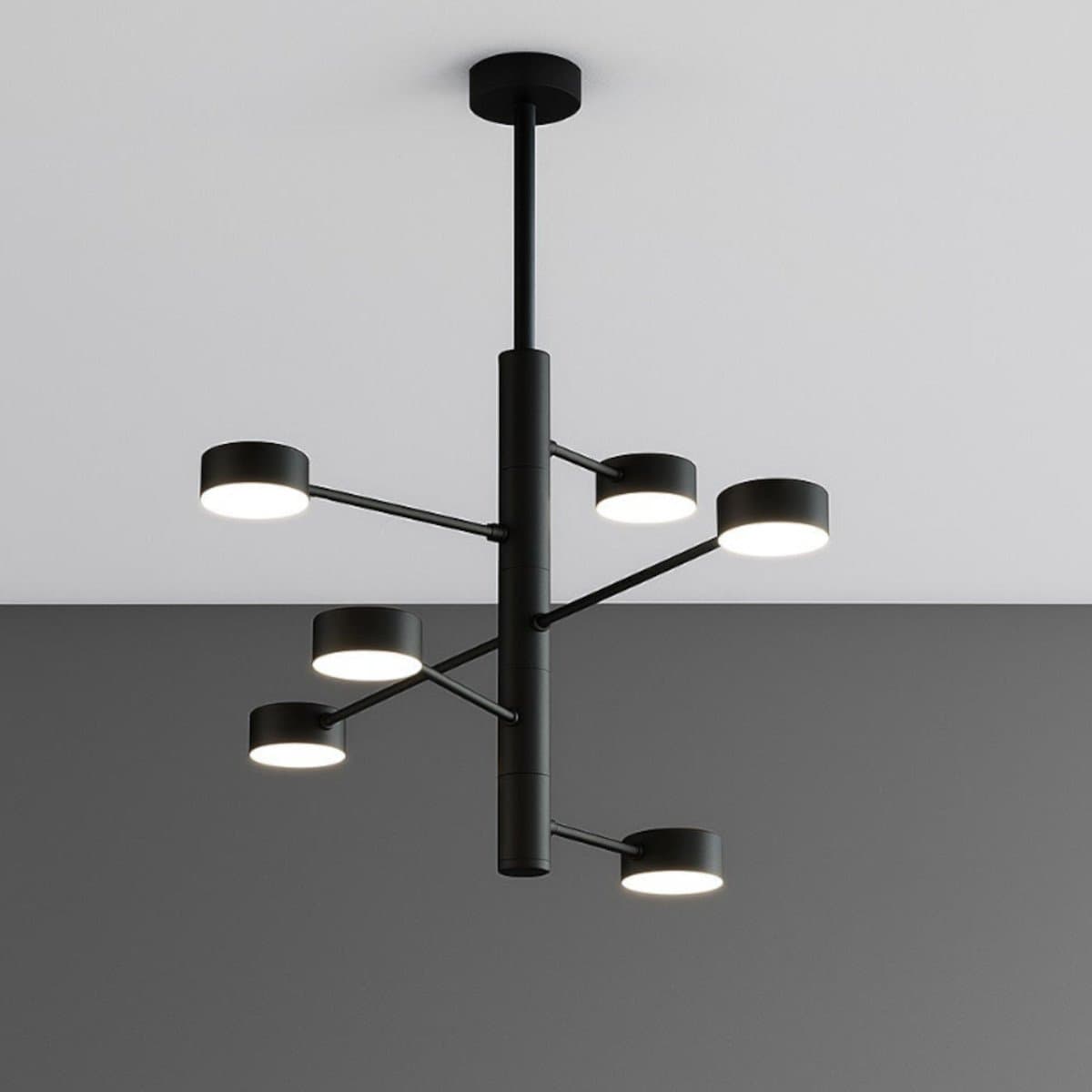 Lampadario moderno Top Light OCTOPUS 1227 6 GX53 LED orientabile metallo - 7
