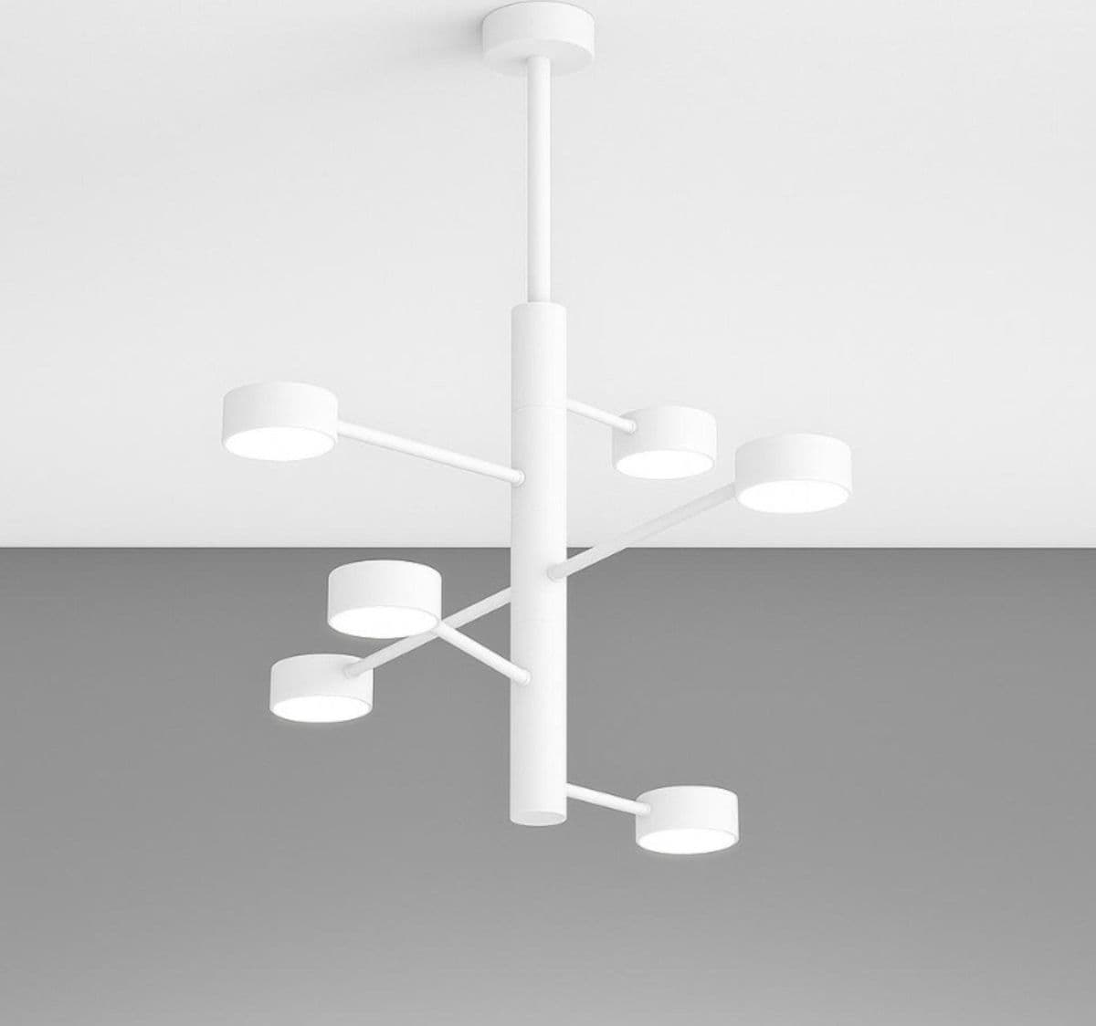 Lampadario moderno Top Light OCTOPUS 1227 6 GX53 LED orientabile metallo - 9