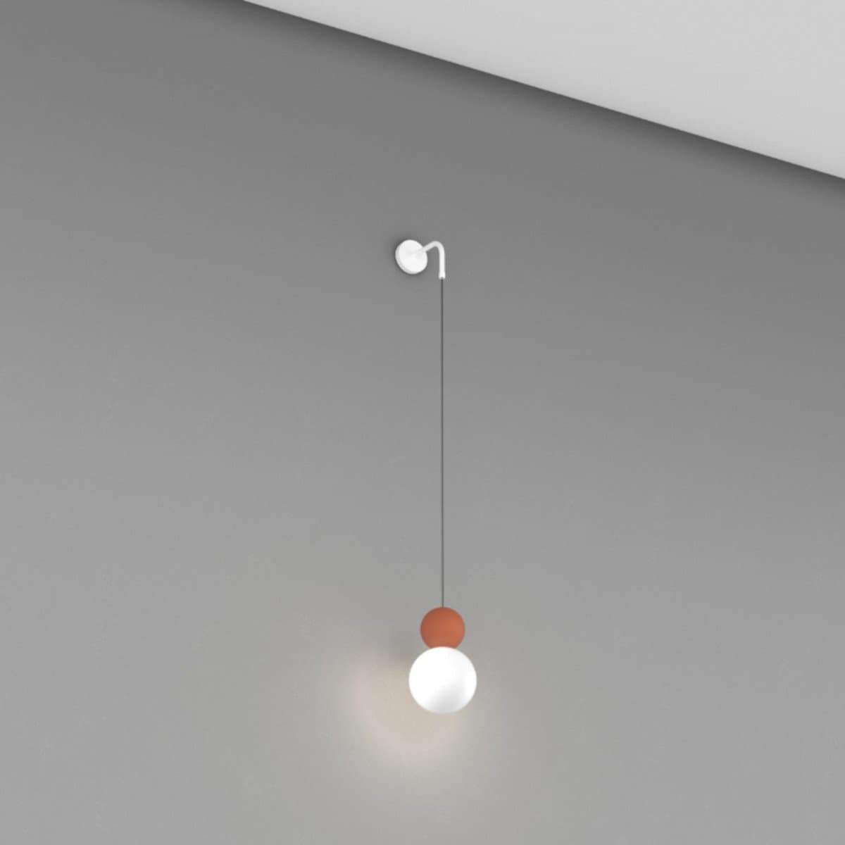 Applique moderno Top Light COTTAGE 1228 A G9 LED vetro metallo - 14