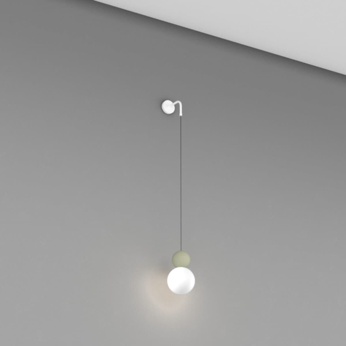 Applique moderno Top Light COTTAGE 1228 A G9 LED vetro metallo - 5