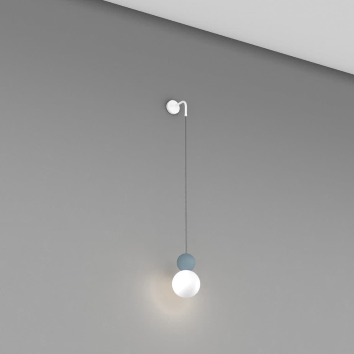 Applique moderno Top Light COTTAGE 1228 A G9 LED vetro metallo - 9