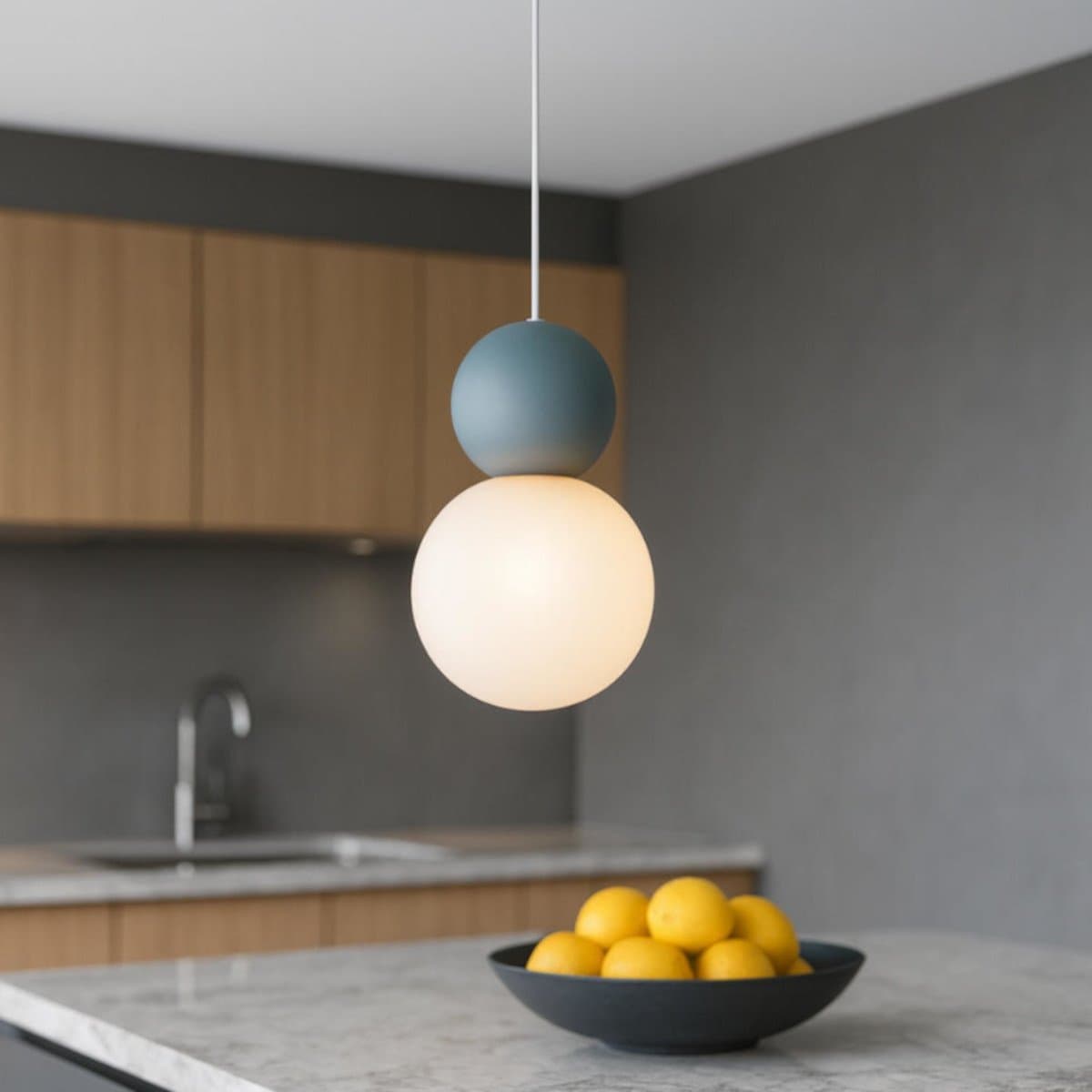 Lampadario moderno Top Light COTTAGE 1228 S1 G9 LED vetro metallo - 6