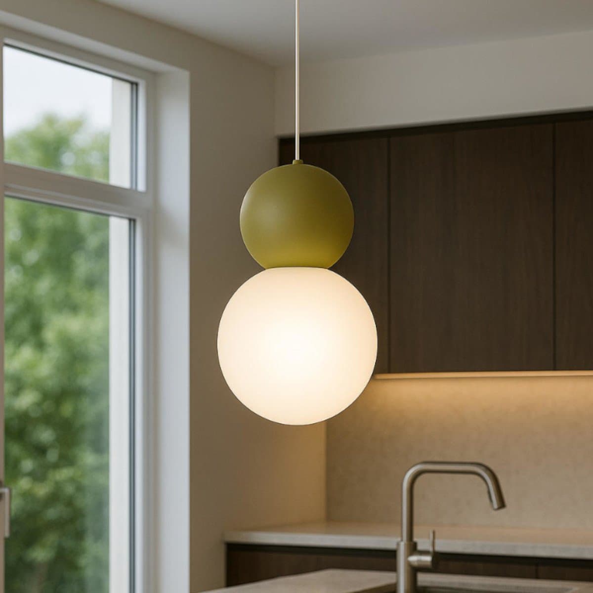 Lampadario moderno Top Light COTTAGE 1228 S1 G9 LED vetro metallo - 9