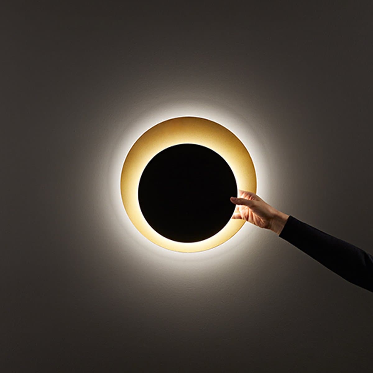 Plafoniera classica Perenz DRUM 8232 OR LC 43W LED 3440LM metallo oro nero orientabile inclinabile - 5