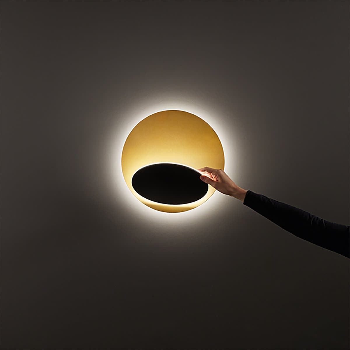 Plafoniera classica Perenz DRUM 8232 OR LC 43W LED 3440LM metallo oro nero orientabile inclinabile - 6