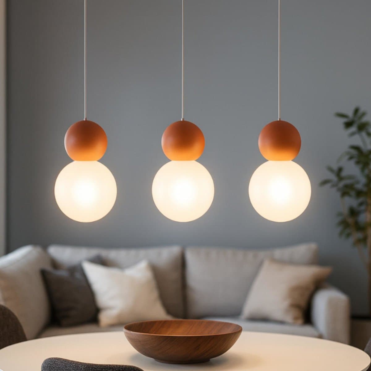 Lampadario moderno Top Light COTTAGE 1228 S3 R G9 LED vetro metallo - 11