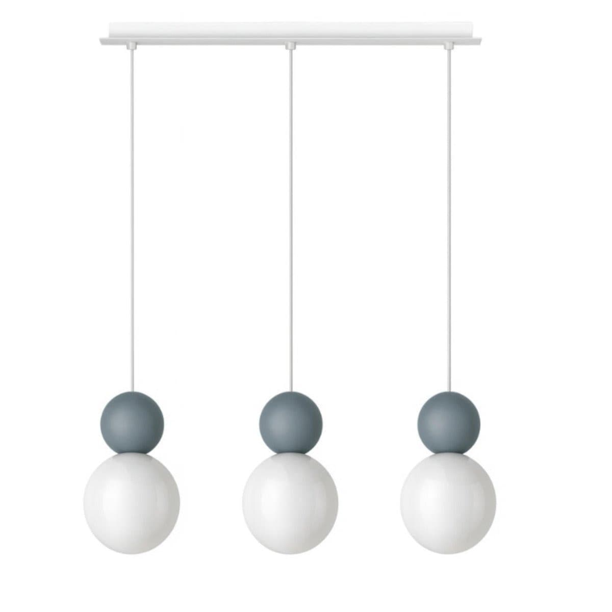 Lampadario moderno Top Light COTTAGE 1228 S3 R G9 LED vetro metallo - 4