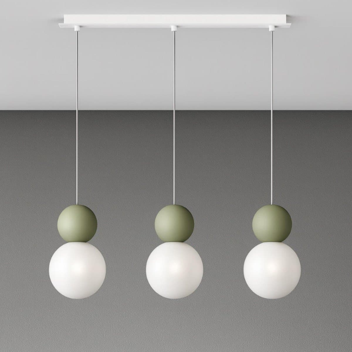 Lampadario moderno Top Light COTTAGE 1228 S3 R G9 LED vetro metallo - 8