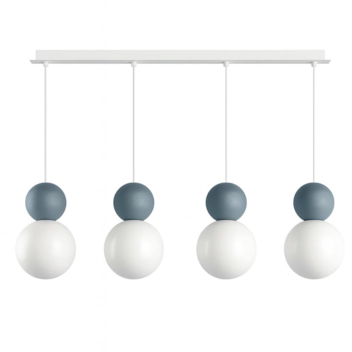 Lampadario moderno Top Light COTTAGE 1228 S4 R G9 LED vetro metallo - 20