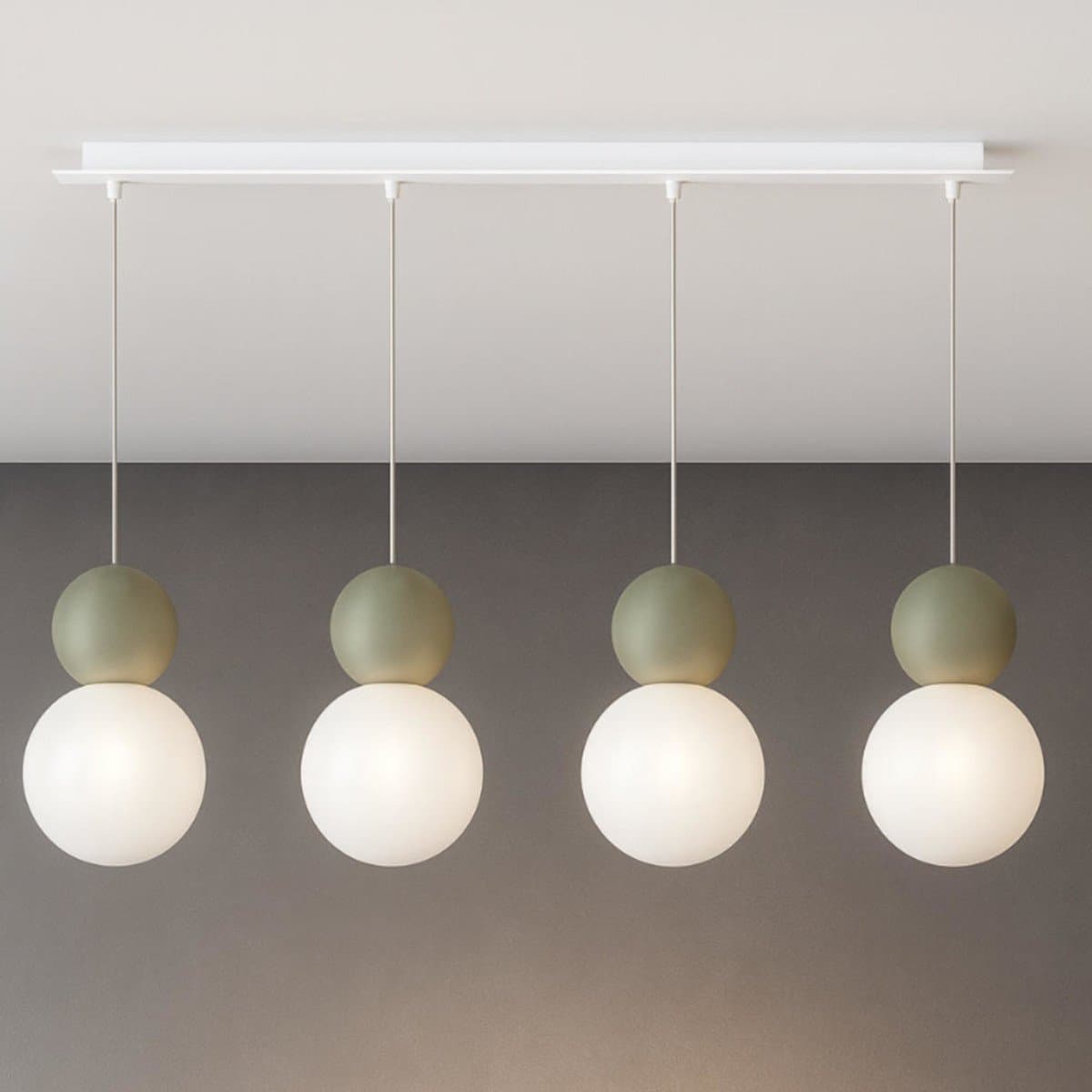Lampadario moderno Top Light COTTAGE 1228 S4 R G9 LED vetro metallo - 6