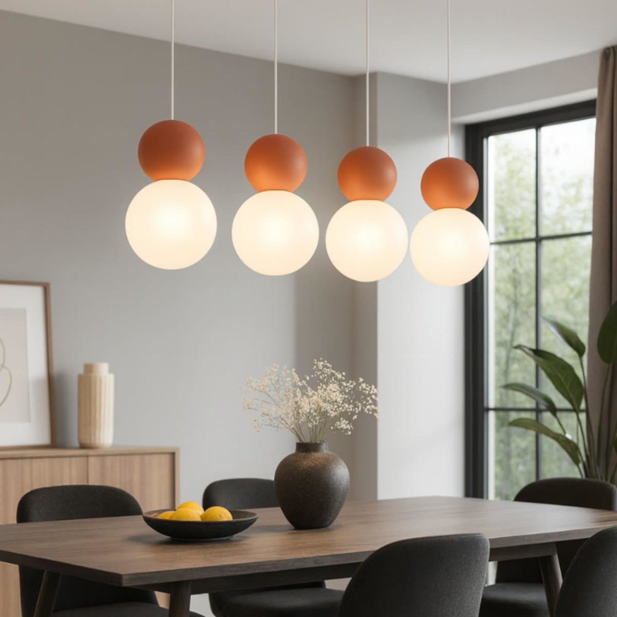 Lampadario moderno Top Light COTTAGE 1228 S4 R G9 LED vetro metallo - 8