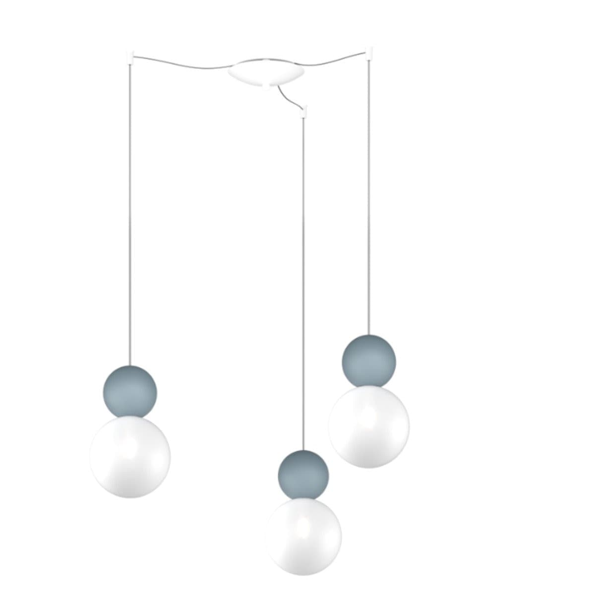 Lampadario moderno Top Light COTTAGE 1228 S3 S G9 LED vetro metallo - 5