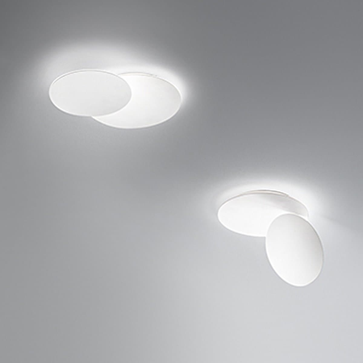 Plafoniera moderna Perenz DRUM 8230 B LC 33W LED 2640LM metallo bianco orientabile inclinabile - 2