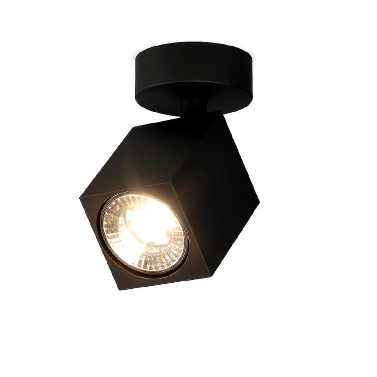 Faretto moderno Top Light KIBO 1230 1 GU10 LED orientabile metallo - 16
