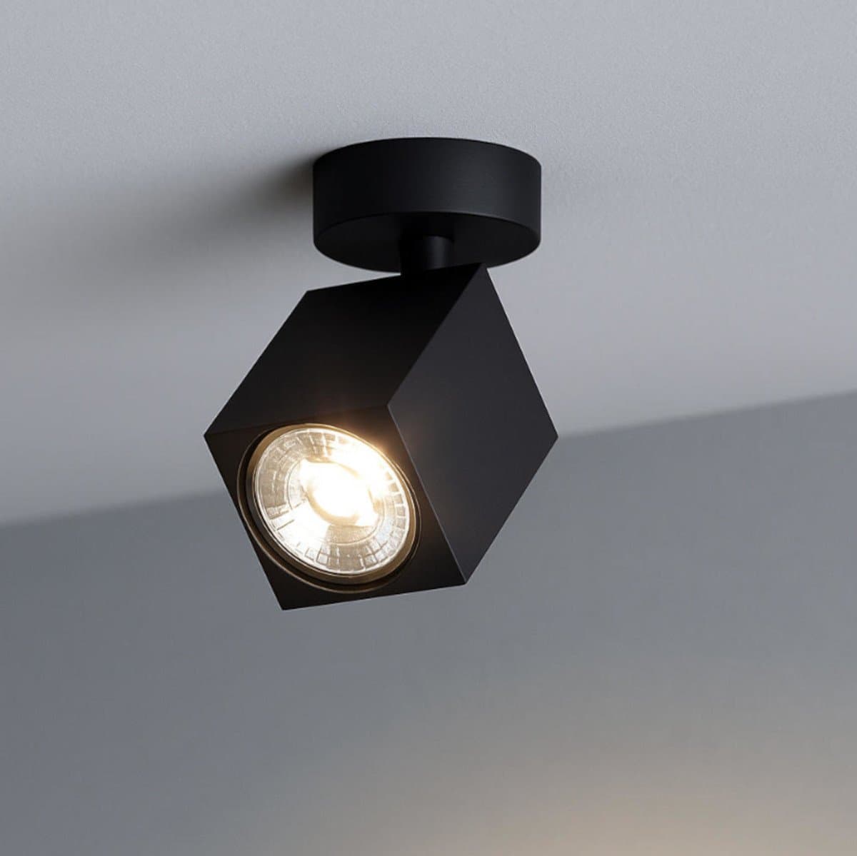 Faretto moderno Top Light KIBO 1230 1 GU10 LED orientabile metallo - 3