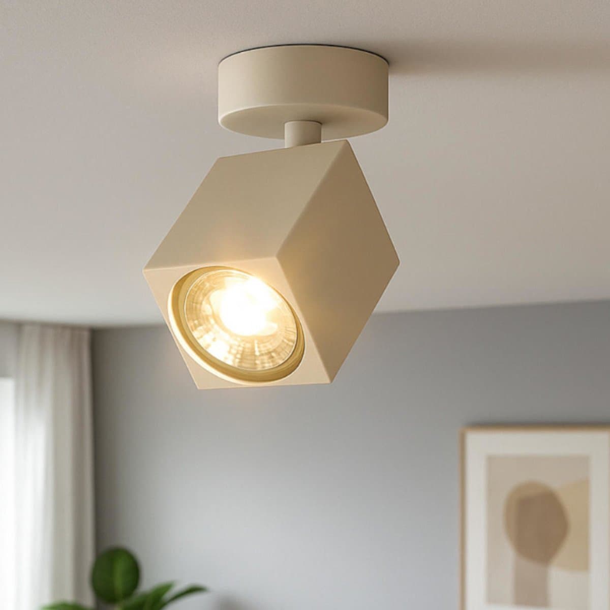 Faretto moderno Top Light KIBO 1230 1 GU10 LED orientabile metallo - 5