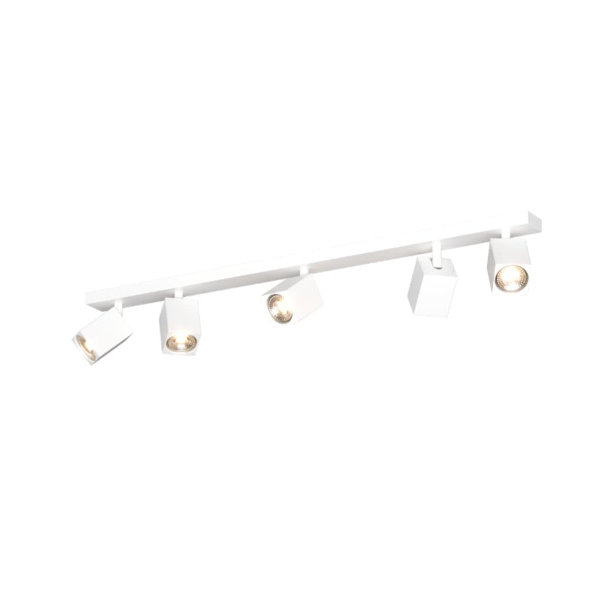 Binario moderno Top Light KIBO 1230 5 GU10 LED orientabile metallo - 16