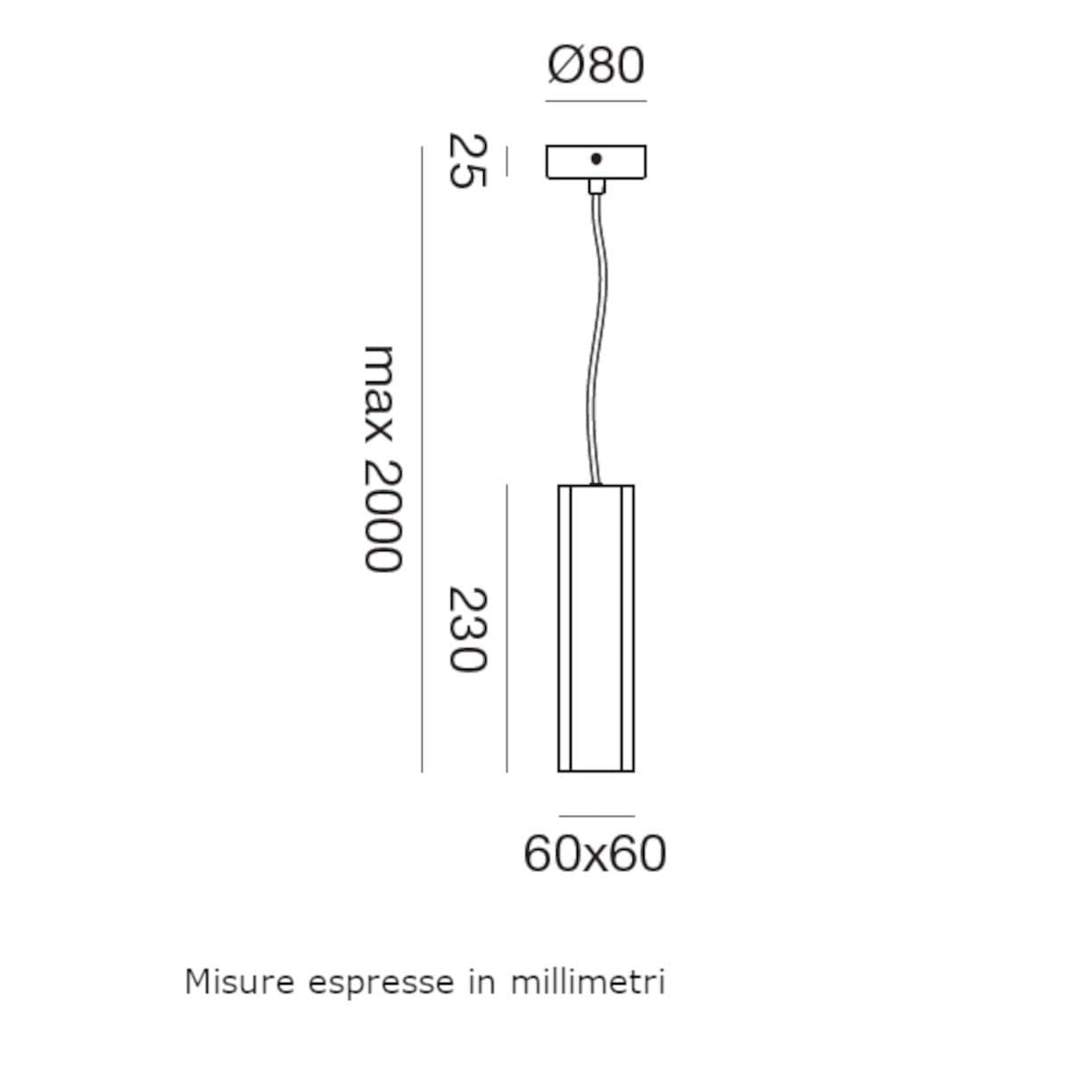 Sospensione moderna Gea Led GSO100 GU10 LED alluminio bianco - 3