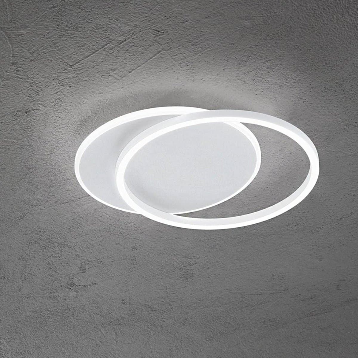 Plafoniera moderna Perenz illumina ORBIT 8195 B LC LED alluminio metallo bianco acrilico - 2