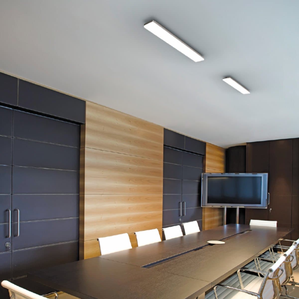 Plafoniera moderna Gea Led GPL421+GKI421P LED IP54 termoplastico - 4
