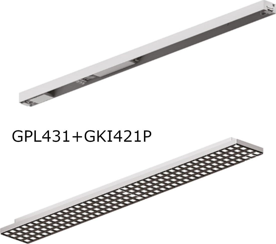 Plafoniera moderna Gea Led GPL431+GKI421P LED IP54 termoplastico - 4