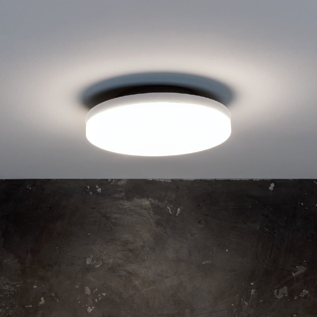 Plafoniera moderna Gea Led GPL361 LED IP65 alluminio policarbonato - 2