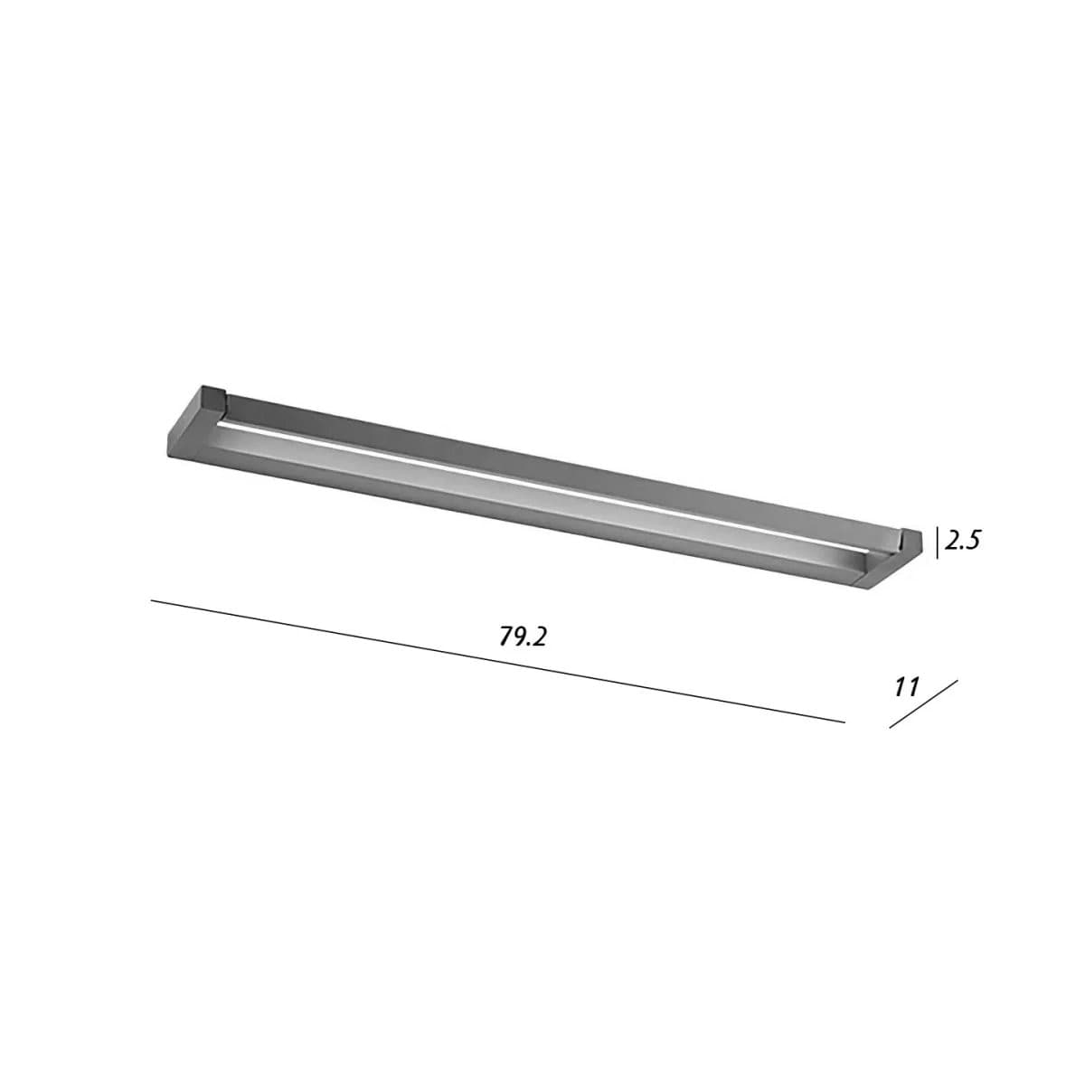 Applique orientabile Perenz SLIM 8454 AL CT LED CCT 1920LM alluminio spazzolato - 3