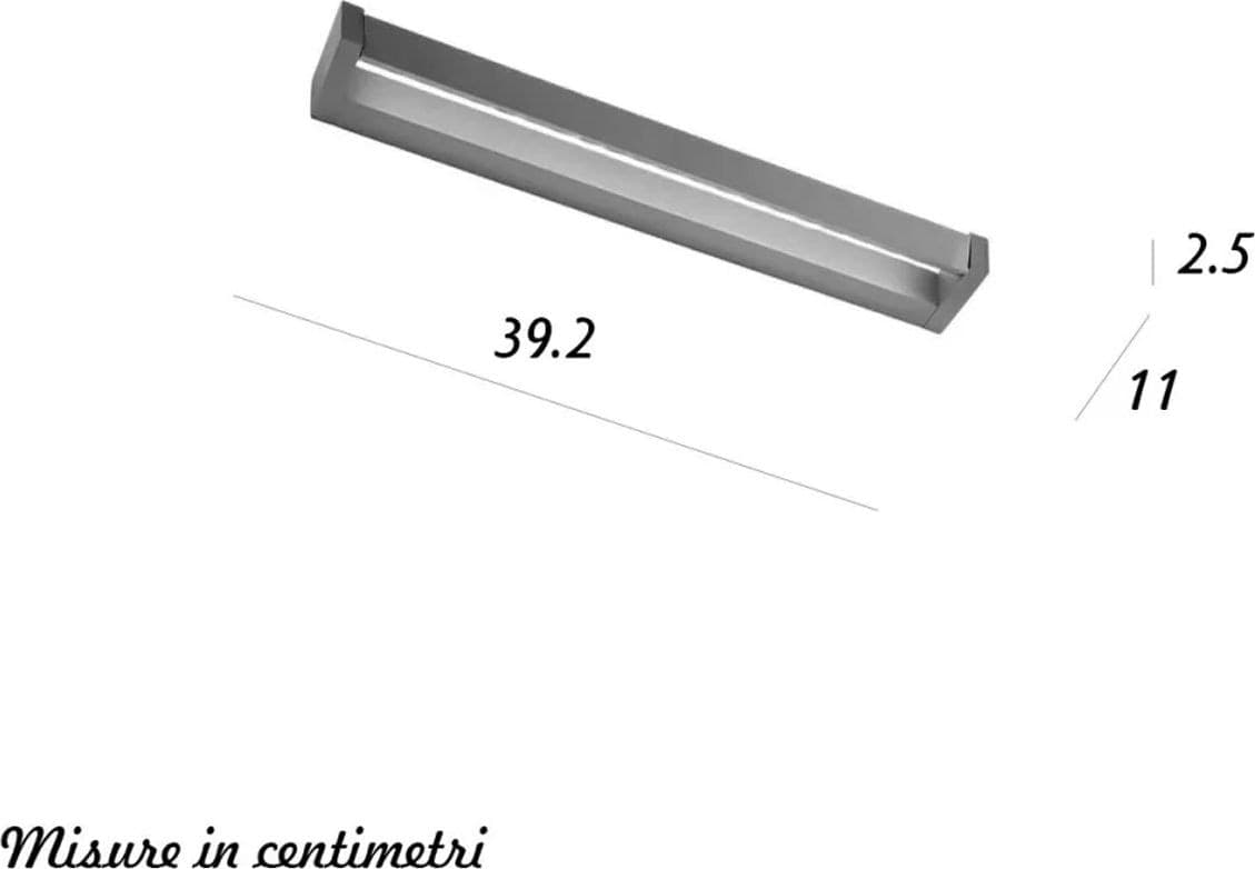 Applique orientabile Perenz SLIM 8450 AL CT LED CCT 960LM alluminio spazzolato - 4