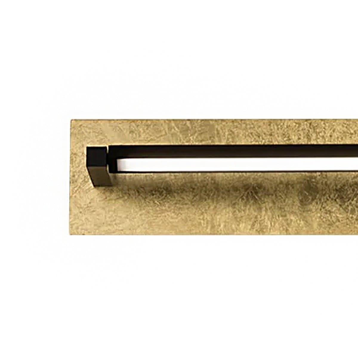 Applique orientabile Perenz FOGLIA 8436 FO CT LED CCT 1440LM nero opaco foglia oro - 3