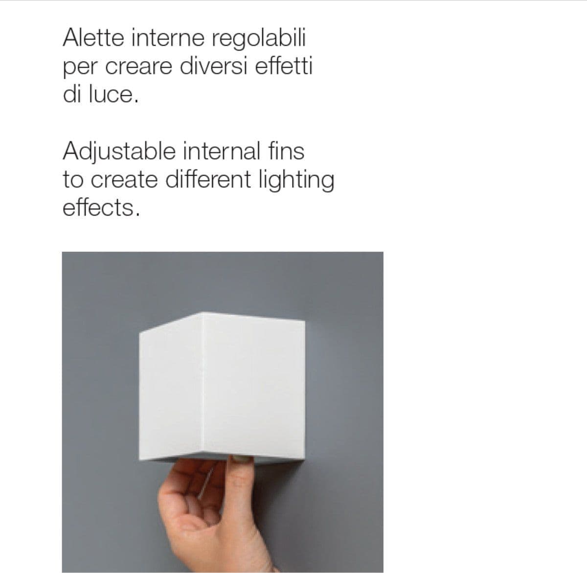 Applique moderno Gea Led GES2310 LED IP65 alluminio antracite monoemissione - 3
