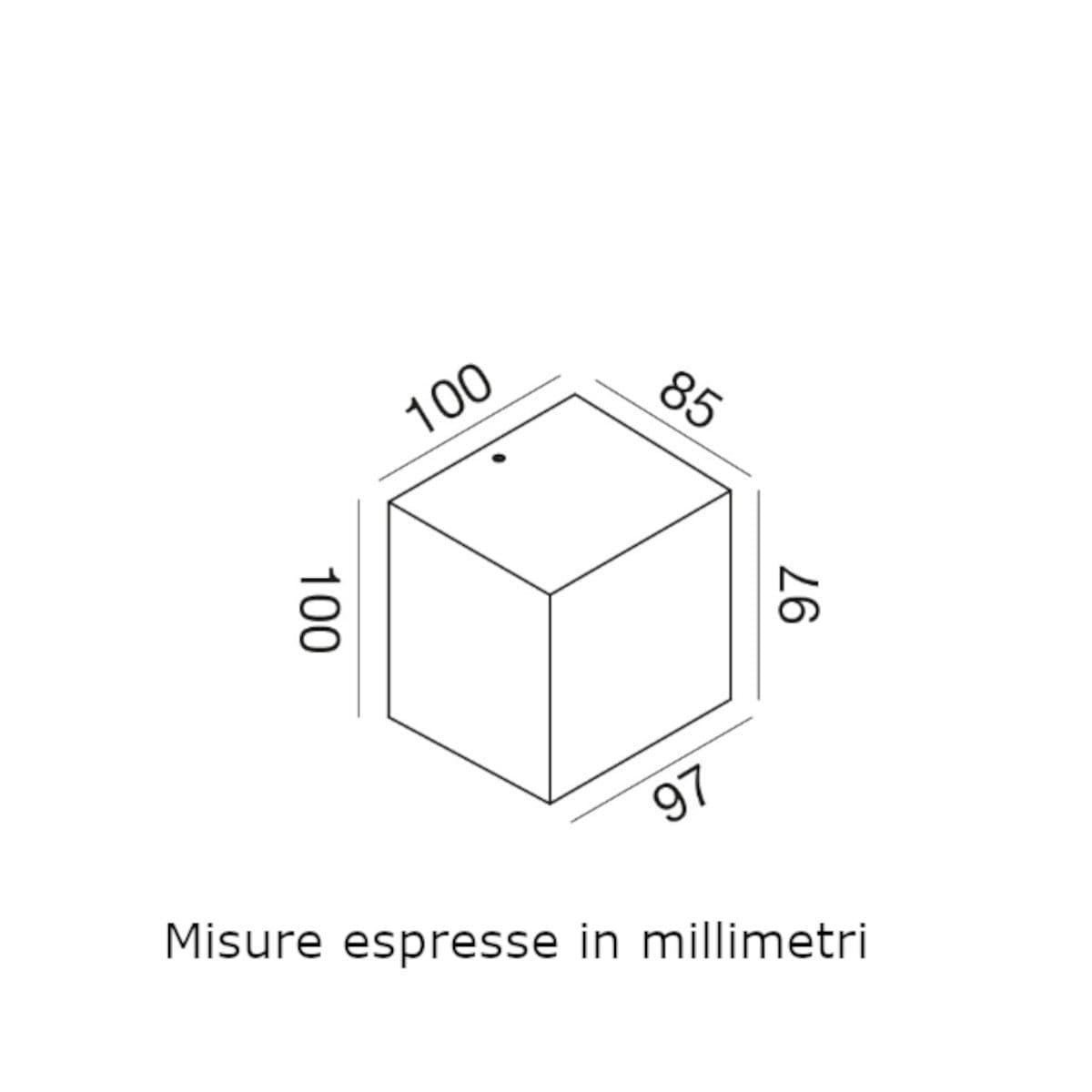Applique classico Gea Led GES2320 LED IP65 alluminio marrone monoemissione - 4