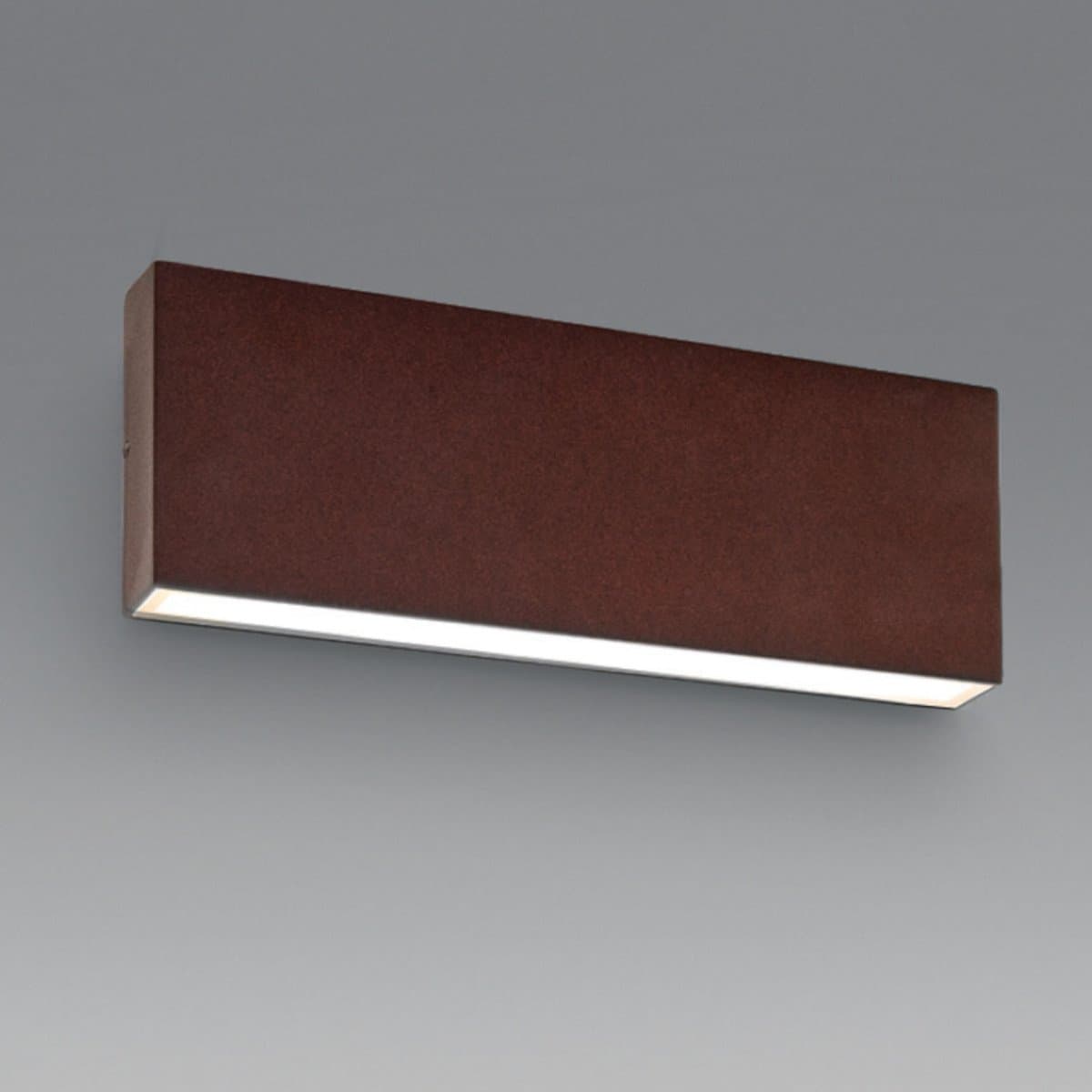 Applique classico Gea Led GES2215 LED IP65 alluminio marrone biemissione - 2