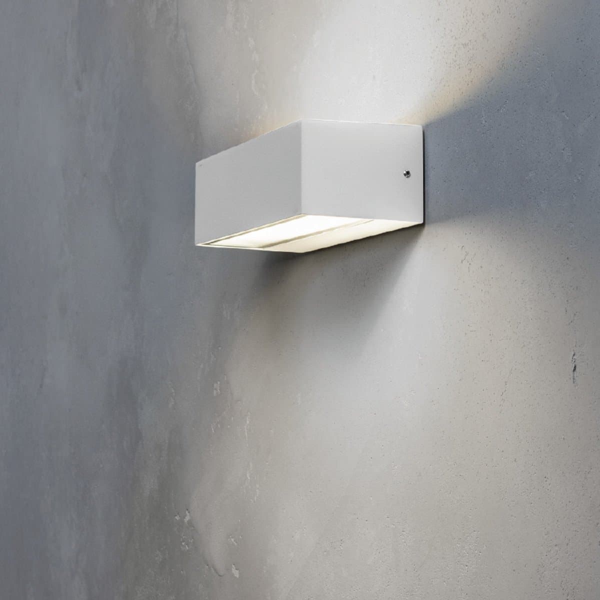 Applique moderno Gea Led GES2240 LED IP65 alluminio bianco biemissione - 2