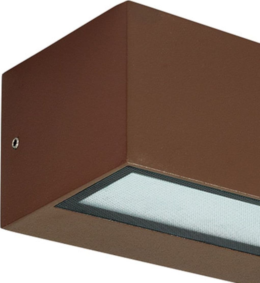 Applique classico Gea Led GES2245 LED IP65 alluminio marrone biemissione - 2