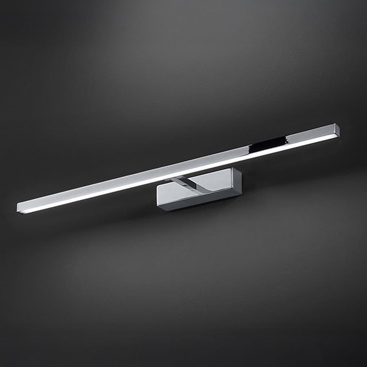 Applique Perenz RIGA 8040 CL CT LED CCT 840LM IP44 diffusore orientabile metallo cromo lucido - 2