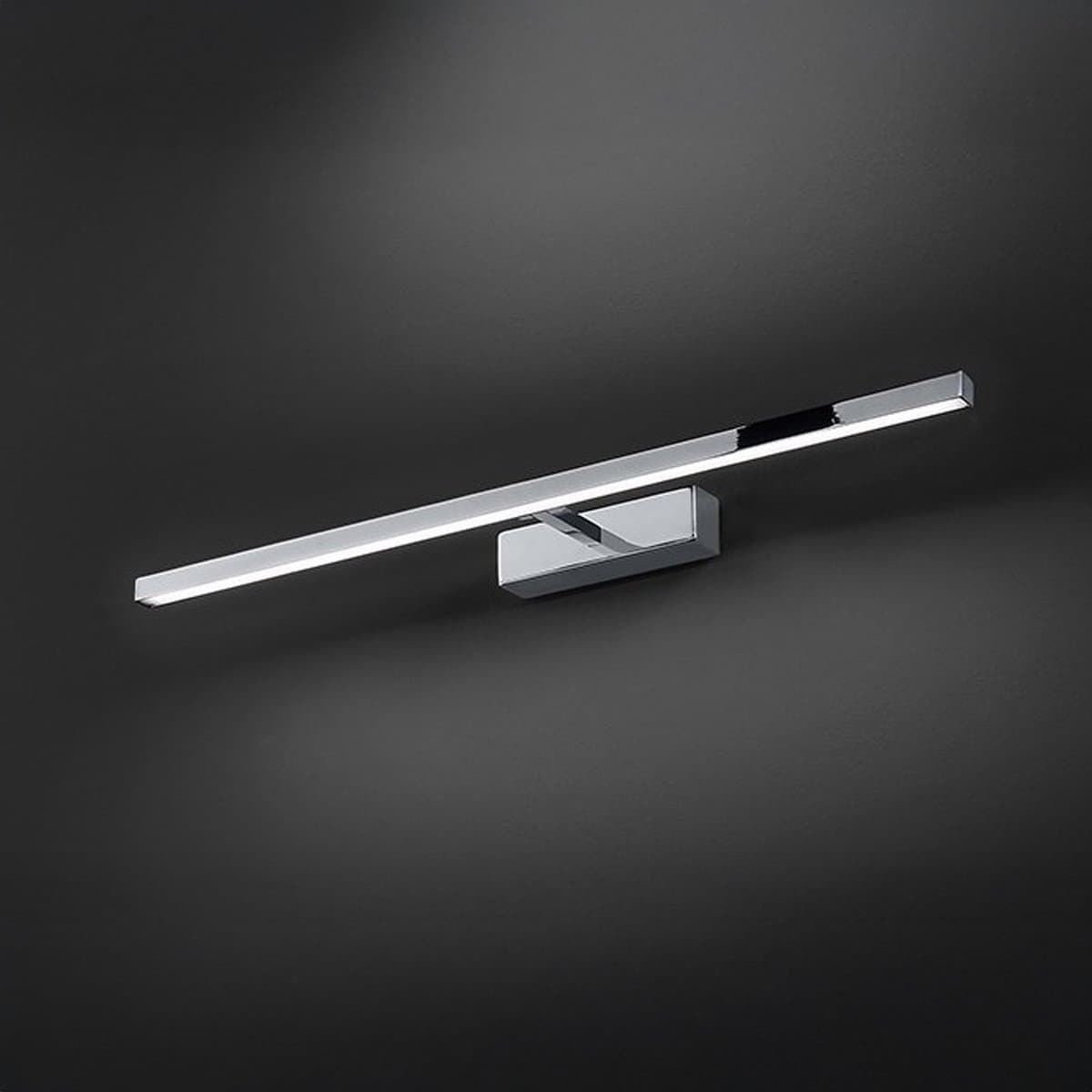 Applique Perenz RIGA 8042 CL CT LED CCT 1120LM IP44 diffusore orientabile metallo cromo lucido - 2