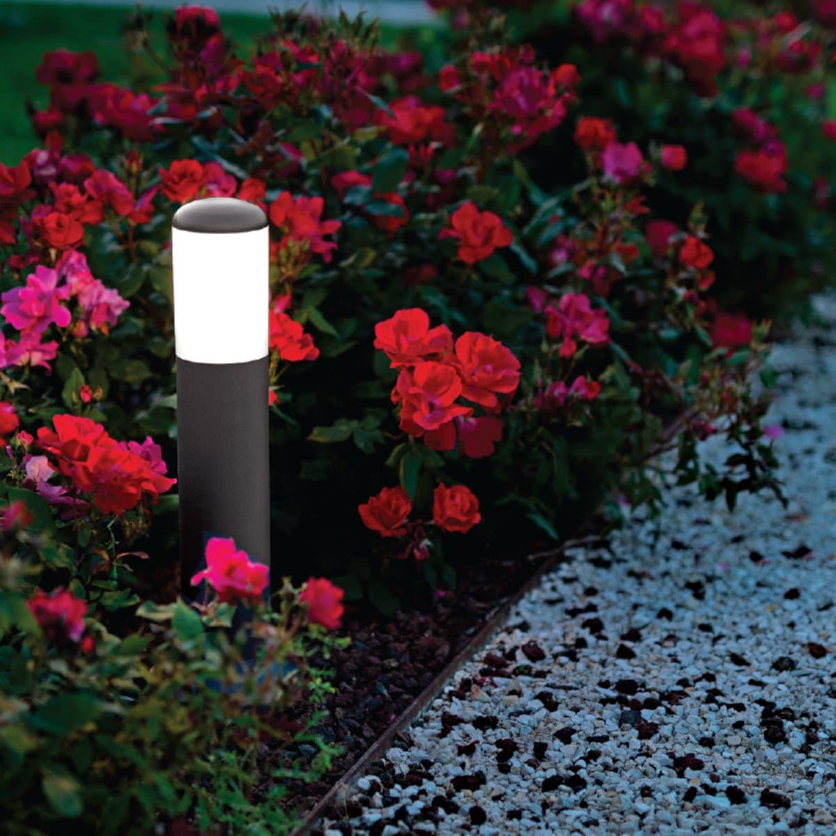 Lampioncino moderno Gea Led GES2260 E27 LED IP54 50H termoplastico policarbonato - 2