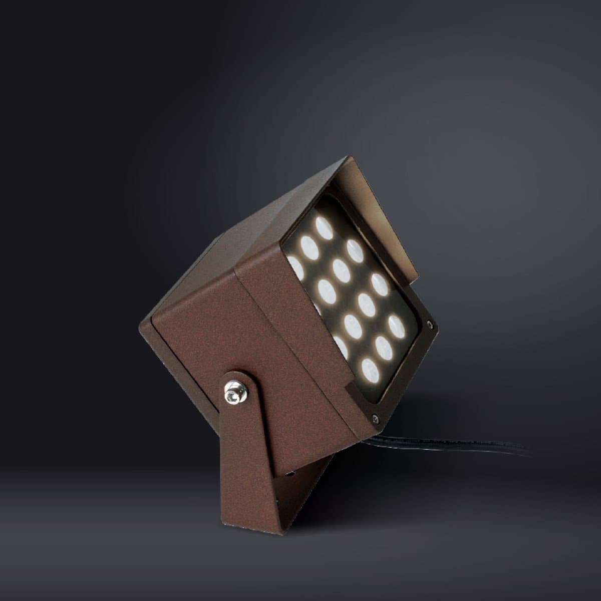 Proiettore classico Gea Led GES2235 LED IP65 alluminio vetro orientabile - 3