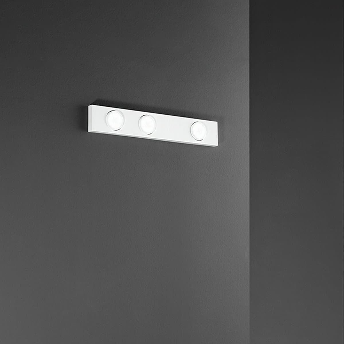Applique Perenz BOTTONE 8566 B GX53 LED bianco opaco - 2