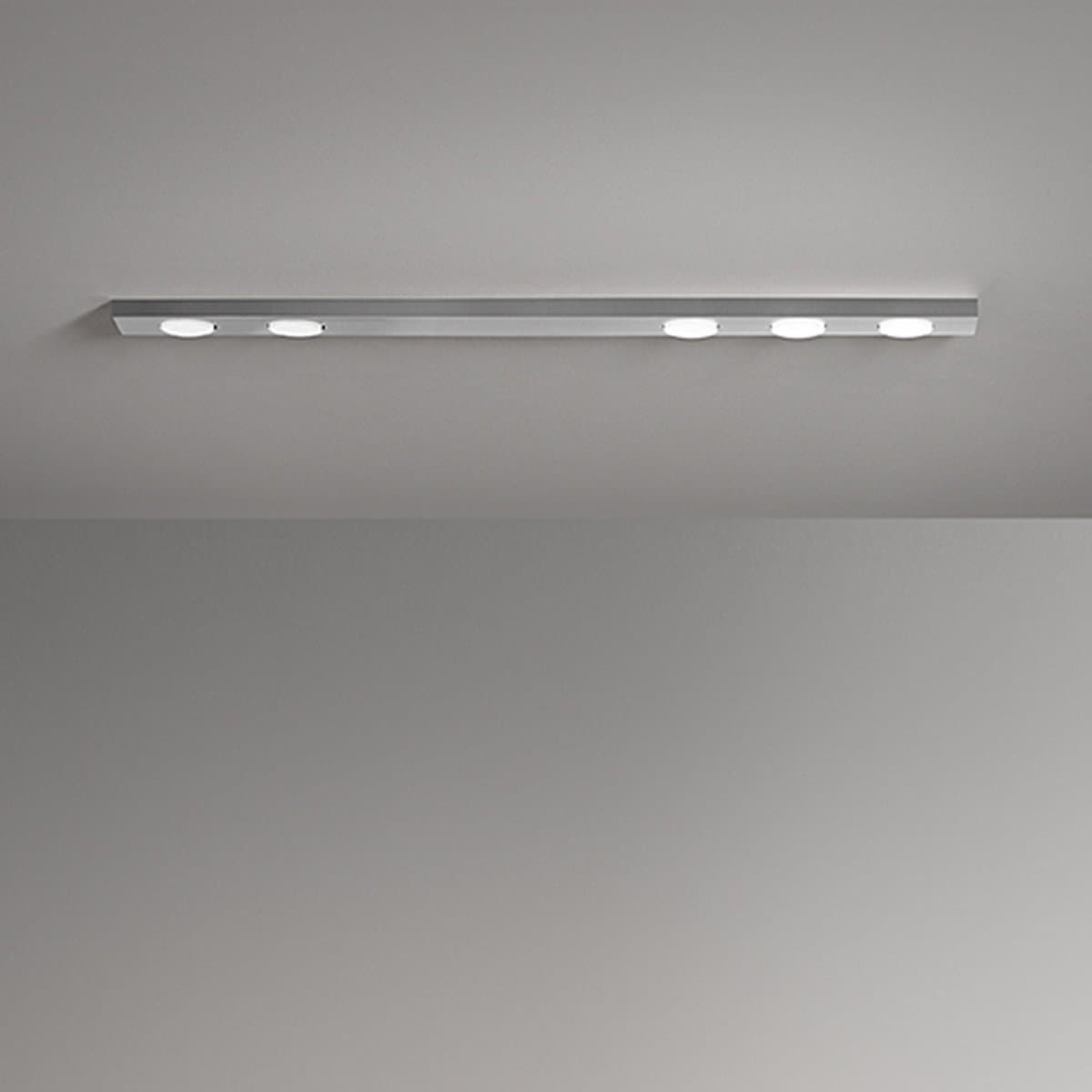 Plafoniera Perenz BOTTONE 8568 AL GX53 LED alluminio opaco - 2