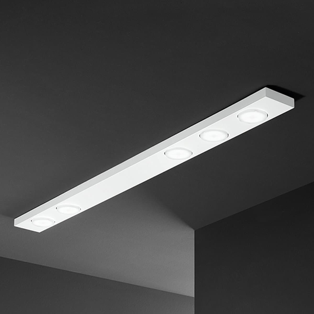 Plafoniera Perenz BOTTONE 8568 B GX53 LED bianco opaco - 2
