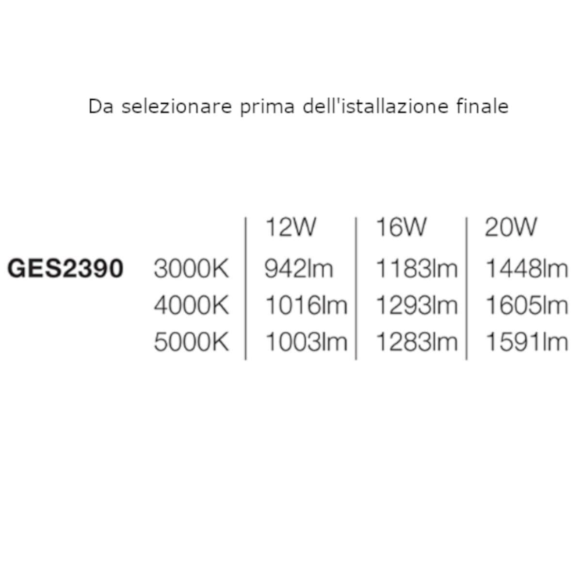 Lampioncino moderno Gea Led GES2390+GES2400 LED IP65 alluminio metacrilato - 7