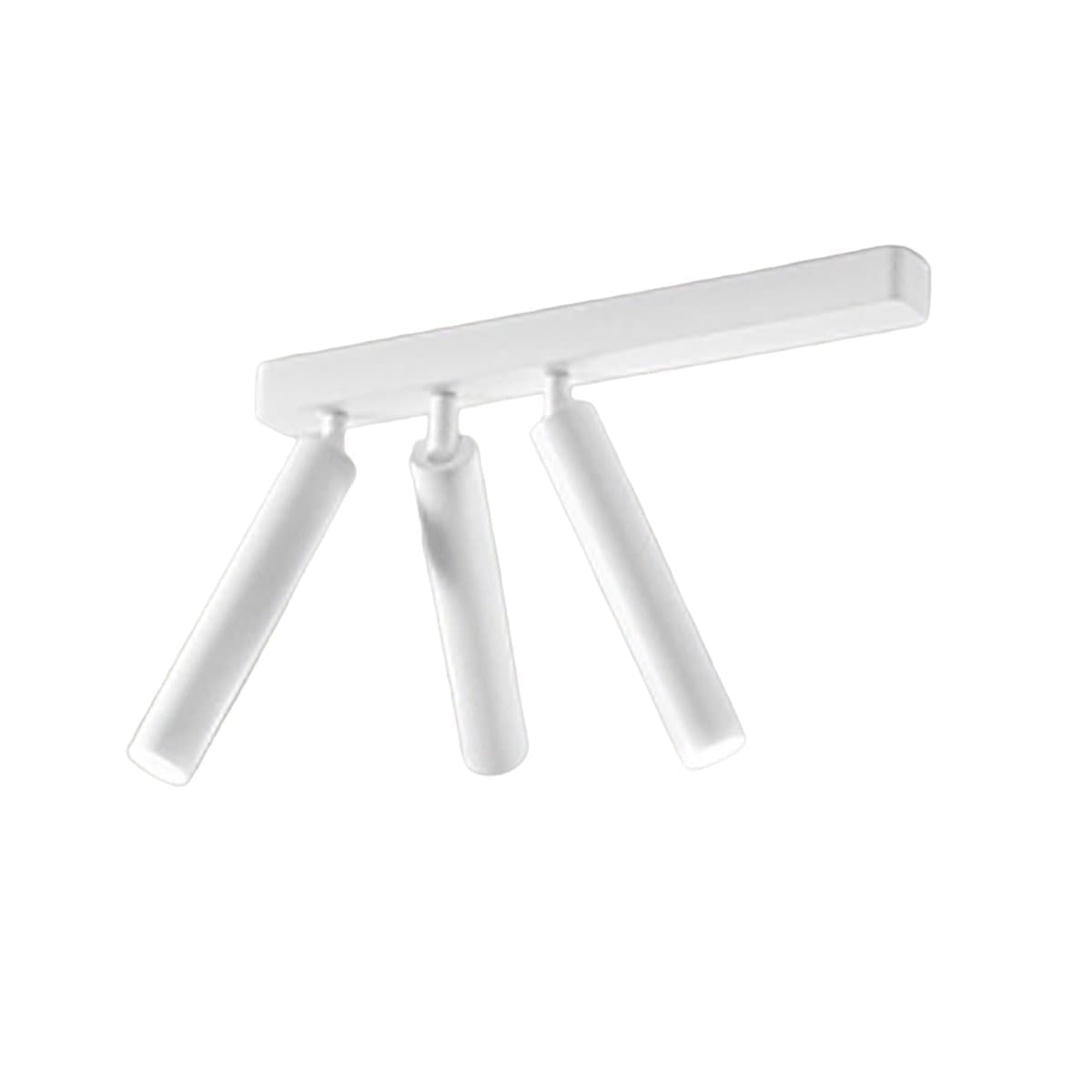 Plafoniera Perenz BAMBU' 8244 B LC LED 3185LM metallo bianco opaco orientabile
