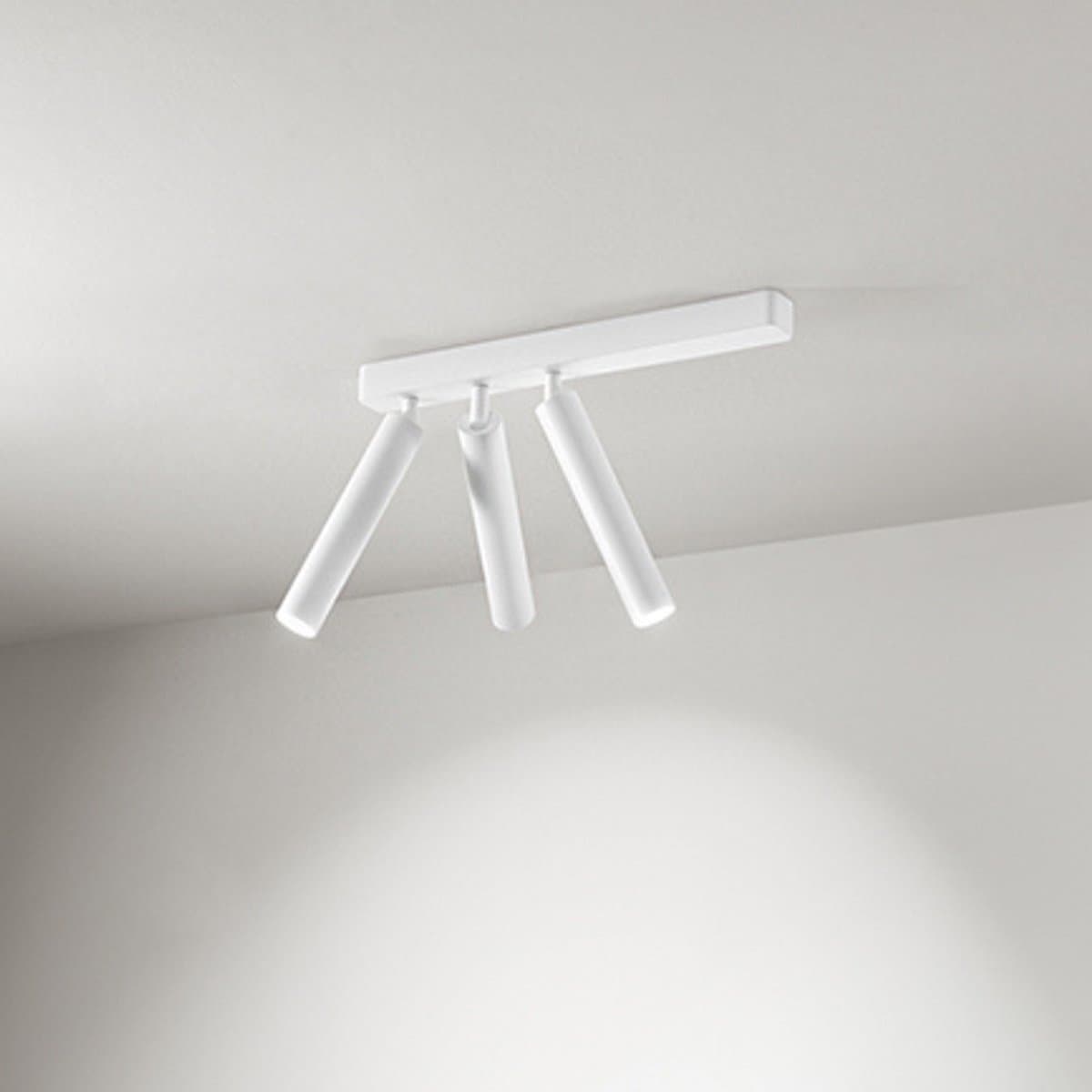 Plafoniera Perenz BAMBU' 8244 B LC LED 3185LM metallo bianco opaco orientabile - 2