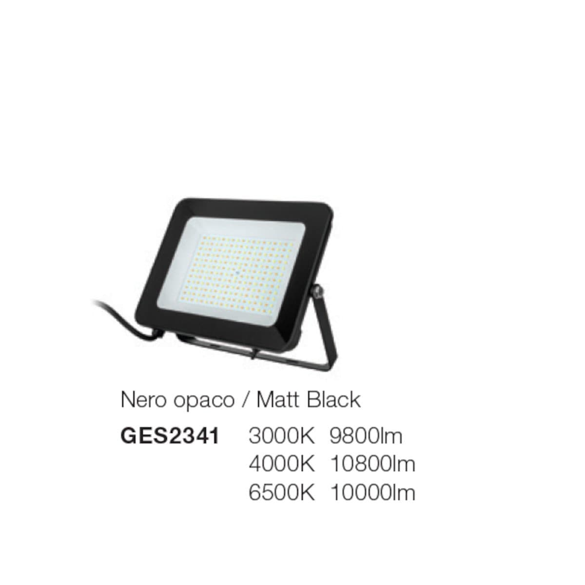 Proiettore LED Gea Led GES2341 100W IP65 orientabile alluminio vetro - 2